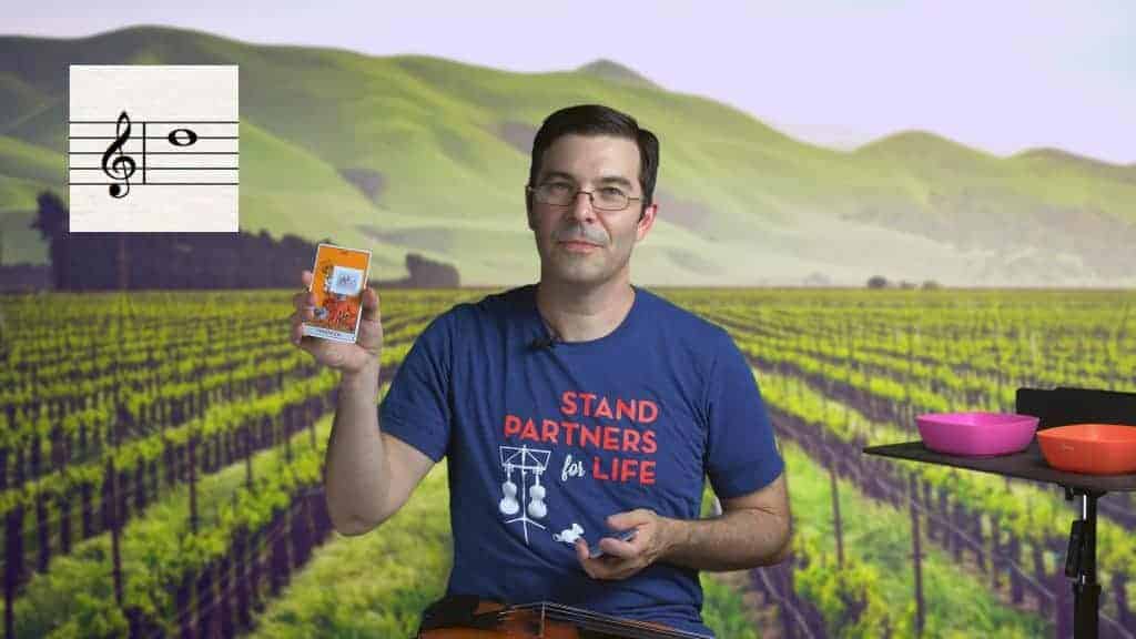 I've drawn "strength"... or four sharps!