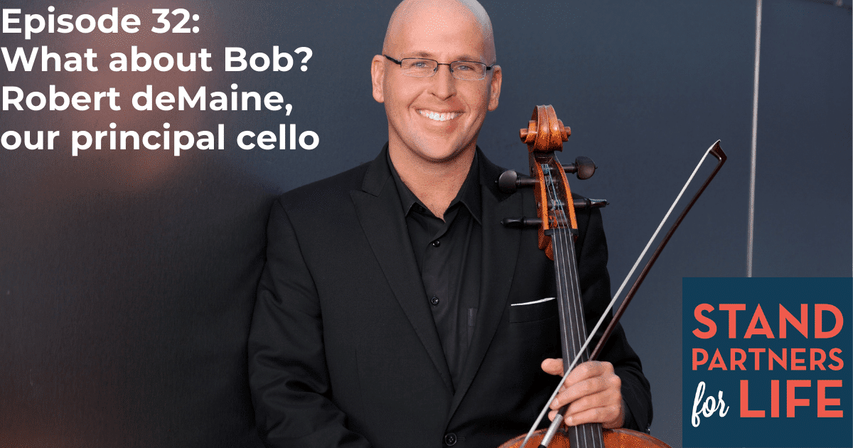 Robert deMaine, cello