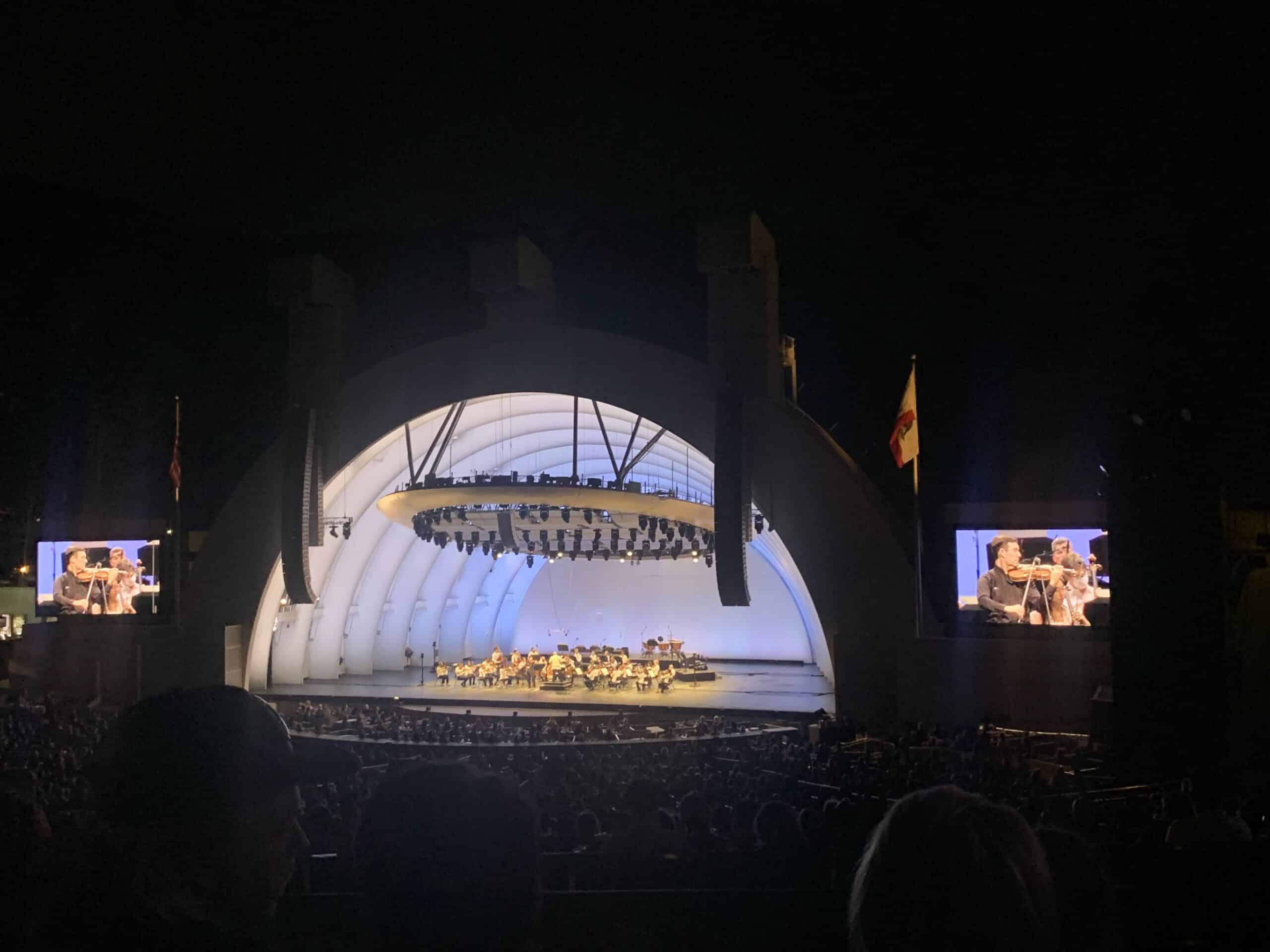 Nathan solo at Hollywood Bowl