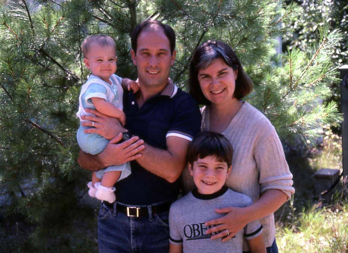 The Cole family, 1985